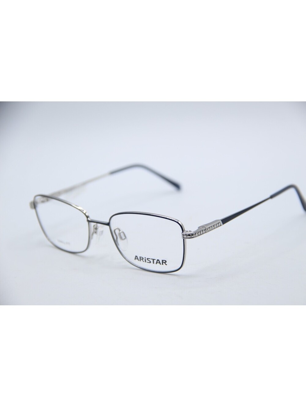 Aristar Charmant Ar 30816 Color-543 Black Blue Authentic Eyeglasses 49-16-130